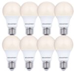 Blaupunkt E27 LED Globe Bulbs A60 6W 570lm Warm White, 8-Pack