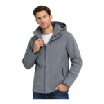Blu Apparel Mens Waterproof Jacket Mens Rain Jacket