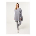 Blue Vanilla Grey Knitted Oversized Set – One Size