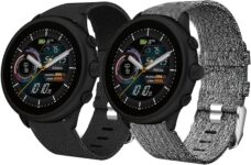 Blueshaweu Compatible with Fossil Gen 6 Wellness Bands, Breathable Nylon Woven Fabric Replacement Accessory Strap Compatible with Fossil Gen 6 44mm Wellness Smart Watch