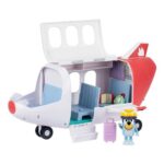 Bluey Adventure Plane with Pilot Figure and Accessories
