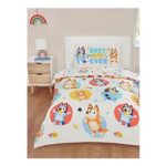Bluey Best Day Ever Reversible Single Duvet Cover Set