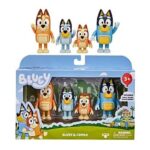 Bluey Figurine 4 Pack Assorted