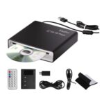 Boifun Portable Car CD Player with USB Plug & Play