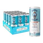 Bombay Sapphire Gin & Light Tonic Canned Cocktail, 12x25cl
