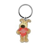 Boofle Best Boyfriend Ever Metallic Keyring