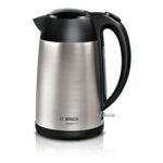 Bosch DesignLine Cordless Kettle TWK3P420GB – Silver & Black