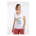 Botanics Front Print Graphic T-Shirt – White