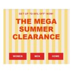 BrandAlley Mega Summer Clearance Sale, Get Up To 80% Off NOW