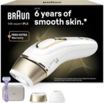 Braun IPL Silk-Expert Pro 5, at Home Hair Removal, White/Gold, PL5137