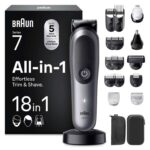 Braun Series 7 All-in-One Trimmer AIO7585, 18-Piece