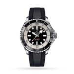 Breitling Superocean Automatic 44 Stainless Steel Rubber Strap Watch