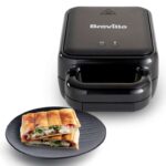 Breville Solo SnackMaster Mini Toastie & Snack Maker Black / White