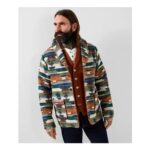 Brilliant Blanket Aztec Jacquard Jacket Size Medium