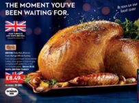 British Roly Poly Bronze Free Range Turkey. Serves 10-14 £8.49/Kg