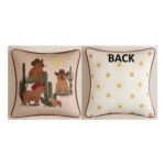 Brown Capybara Cowboy Cushion (Add-on/FREE C&C)