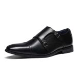 Bruno Marc Mens Dress Shoes Monk Strap Slip on Loafers ( 2 colours ) Dispatches from Amazon Sold by dreampairsEU