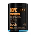 Bulk Dope Max Pre-Workout Powder, Blue Raspberry, 563 g, 200mg – £18.52 S&S