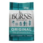 Burns Dry Dog Food: Adult & Senior, Fish & Rice – £8.44 S&S