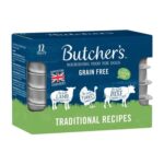 Butchers Grain Free Traditional Recipes Nourishing Food for Dogs 12 X 150g
