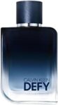 CALVIN KLEIN Defy – Eau de Parfum for Men – Woody & Leathery Fragrance with Notes of Mandarin Oil, Leather Accord and Vetiver – Medium Longevity