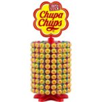 CHUPA CHUPS Lollipop Carousel – 7 Classic Flavours – 200 Lollies – Prime Deal