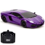 CMJ RC Cars Lamborghini LP700-4 Remote Control RC Car Officially Licensed 1:24 Scale Working Lights