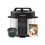 COSORI 5.7L Pressure Cooker – Stainless Steel/Black