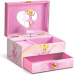 CRAZE Ballerina Music Box Children – Girl Jewellery Box with Spinning Dancer and Melody Musical jewelry box, Optimal for 5 Year Old Girl and more