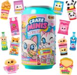 CRAZE Minis Kawaii Mini Food Collectibles, 5 Surprise Toys