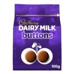 Cadbury Dairy Milk Buttons, Creamy Chocolate, 100 G – £1.23 S&S