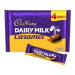 Cadbury Dairy Milk Caramel Multipack – 4 X 37g