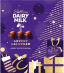 Cadbury Dairy Milk Chunks Advent Calendar, Christmas Chocolate Treats, Perfect for your Christmas Countdown, 258 g (Pack of 1)