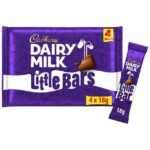 Cadbury Dairy Milk Little Bars Chocolate Bars Multipack 4 x 18g ( nectar card (