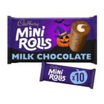 Cadbury Mini Rolls Milk Chocolate Cakes – 10 Pack