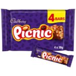 Cadbury Picnic 4 x 38g Multipack Chocolate Bar – Nectar Price