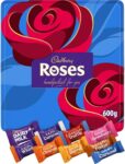 Cadbury Roses Limited Edition Festive Chocolate Tin, 600 g