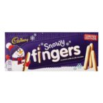Cadbury Snowy Fingers White & Milk Chocolate Covered Biscuit Sticks
