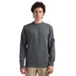Calvin Klein Mens Crew Neck Badge Cotton Sweatshirt XXS