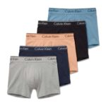Calvin Klein Mens Low Rise Trunk 5pk Trunks (pack of 5) – Size Large – Prime Exclusive