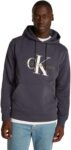 Calvin Klein Mens Seasonal Monologo Regular Hoodie Size XS
