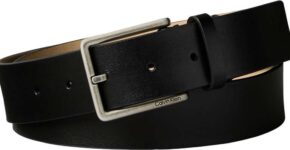 Calvin Klein Mens Warmth Buckle 35mm Leather Belt – 110cm £15.20 / 95cm £18.79 ( Prime / Black/Antique style )