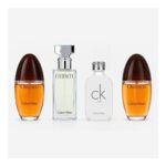 Calvin Klein Women 4 Piece Miniature Fragrance Gift Set