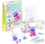 Canal Toys Squish Squish Squishy DIY Kit Squishy Making Kit for Kids Make Your Own Squishy Toy with Colours, Mould & Decorations Soft Sensory Craft Kit Age 6 Styles May Vary