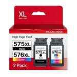 Canon PG-575XL/CL-576XL Ink Cartridges, Black & Color