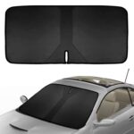 Car Windscreen Sun Shade, Foldable, Double Layer – 140 x 70cm- Sold by Qiang_ze9 / FBA