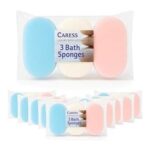 Caress Luxury Bath Sponges, 30-Pack