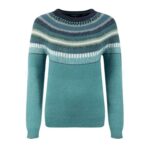 Carmelo Fair Isle Jumper – Smoked Blue