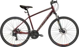 Carrera Crossfire 2 Mens Hybrid Bike – Red,s,m,l