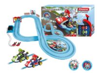 Carrera FIRST Nintendo Mario Kart Slot Car Raing Set, 2.9 Metres, With Flip Elements for Extra Fun, Suitable from 3 Years w/voucher